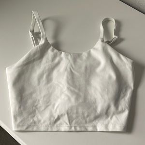 Paragon fitwear crop top with built in bra size small